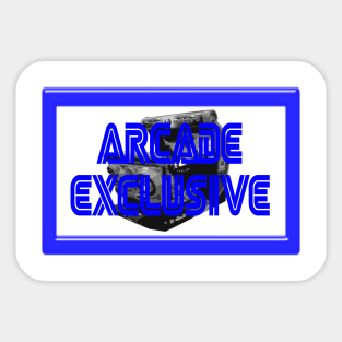 Arcade Exclusive Sticker